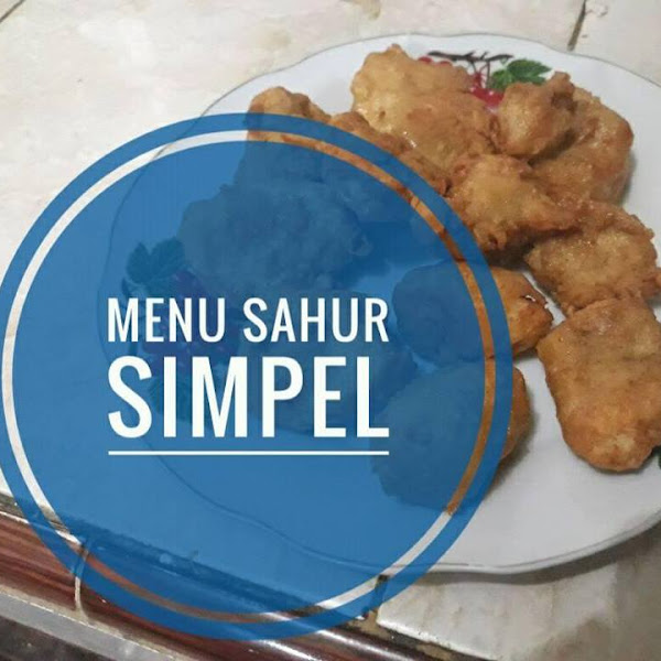 Menu Sahur Simple
